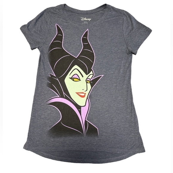 Disney Other - Disney Junior's Maleficent Mistress Of Evil Hi-Low Hem T-Shirt Size L (11-13)